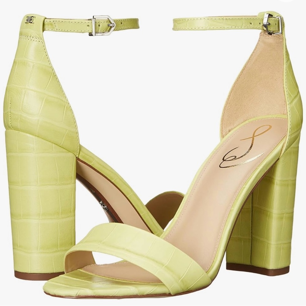 Sold NEW SAM EDELMAN YARO BLOCK HEEL SANDAL SIZE 9 - Picture 1 of 13